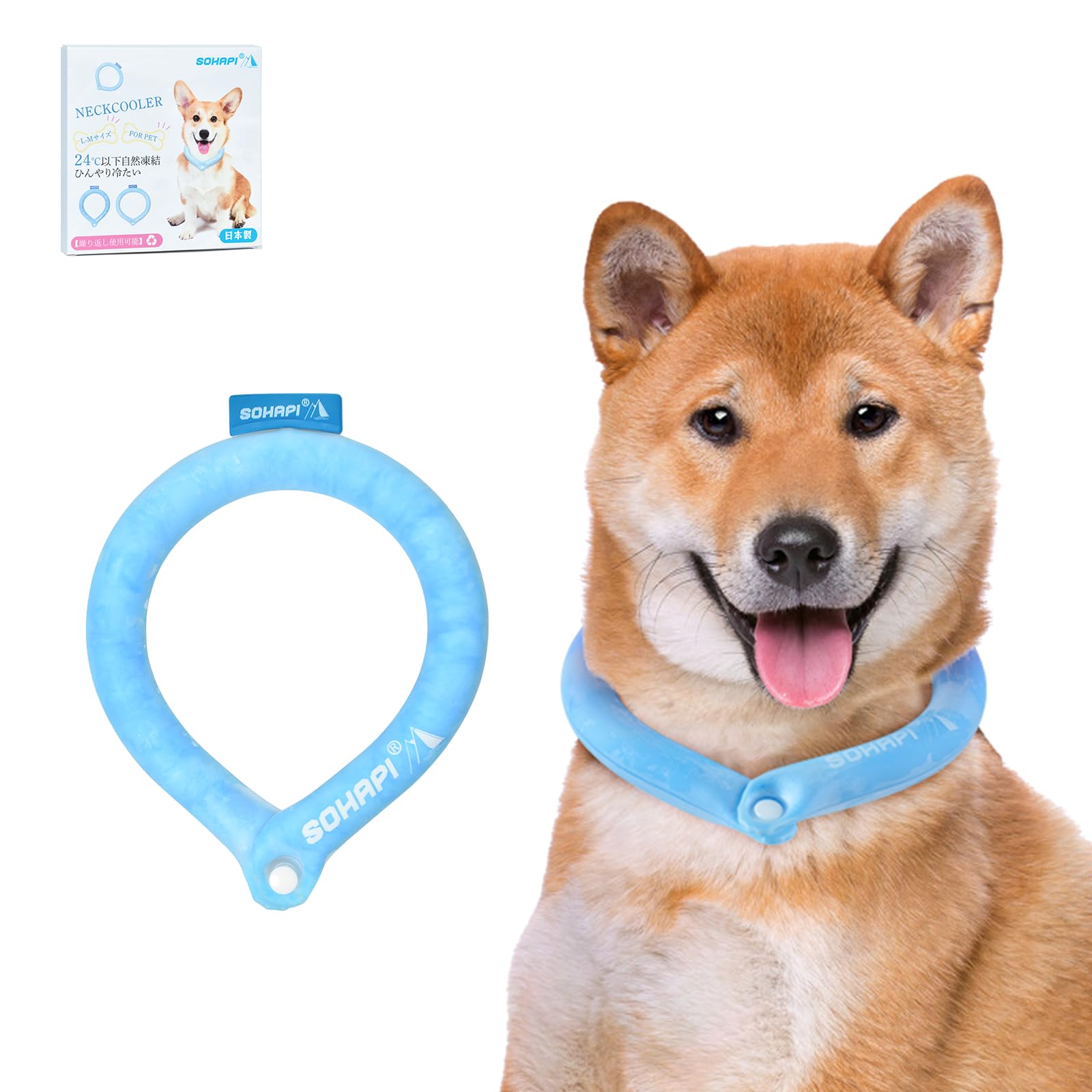 Amazon | AutoGo クールリング ネックリング 日本製 ネッククーラー